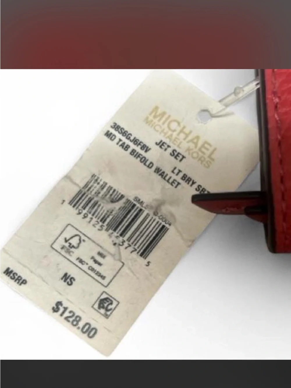 NWT Michael Kors bifold wallet.